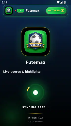 Futemax Futebol daHora Ao Vivo screenshot