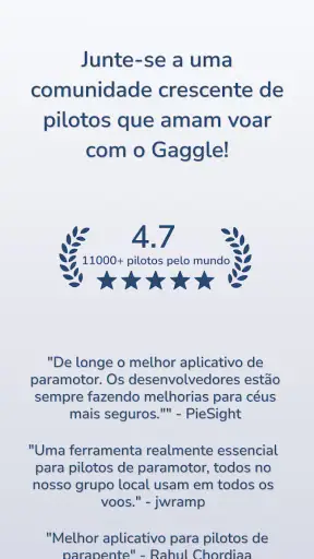 Gaggle: Voo Livre & UL screenshot