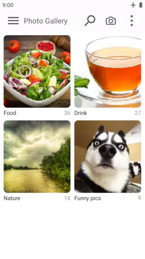 Galeria de fotos simples screenshot