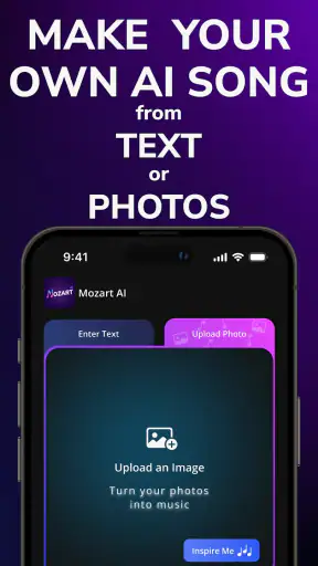 Gerador de música - Mozart AI screenshot