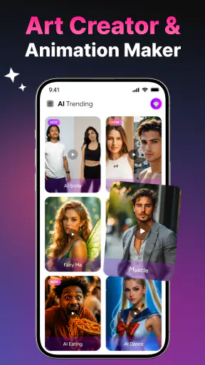 Gerador de vídeo IA screenshot