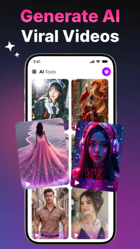 Gerador de vídeo IA screenshot