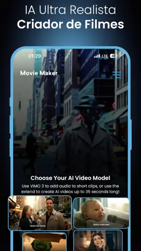 Gerador de Video IA - Vimo AI screenshot