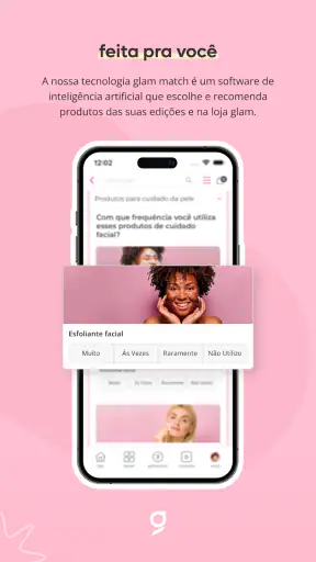 glam: beleza em primeiro lugar screenshot