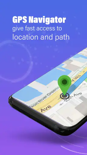 GPS, mapas, navegação por voz screenshot