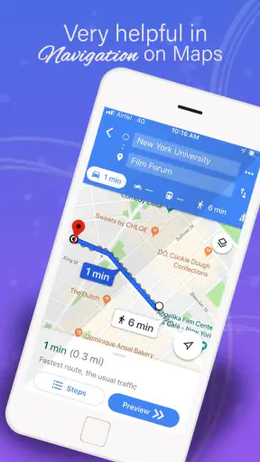 GPS, mapas, navegação por voz screenshot