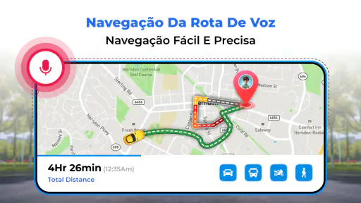 GPS vivo Satélite Vista Mapa screenshot