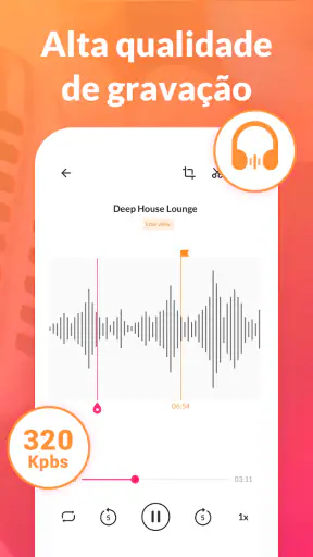 Gravador de voz e Notas de voz screenshot