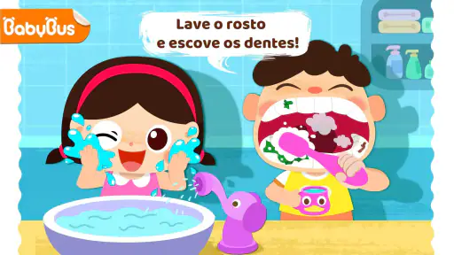 Hábitos diários do Bebê Panda screenshot