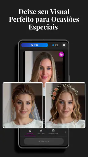 HairLook - Simulador de Cabelo screenshot