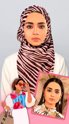 Hijab - ternos indianos screenshot
