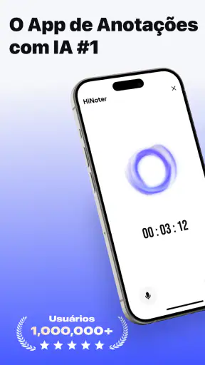 HiNoter - Anotações IA screenshot