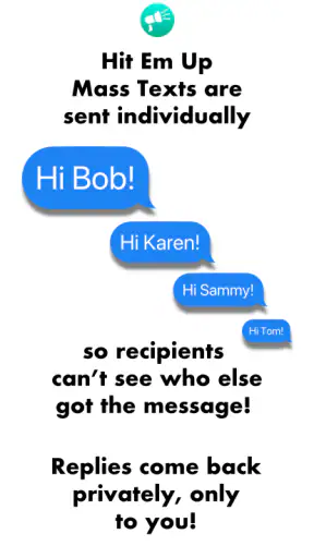 Hit Em Up: SMS em massa screenshot