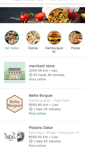 Home Food Delivery screenshot
