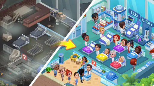 Hospital Frenzy-Jogo de Médico screenshot