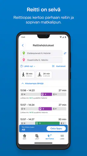 HSL - liput ja reittiopas screenshot