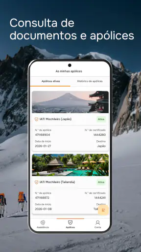 IATI - Seguros de viagem screenshot