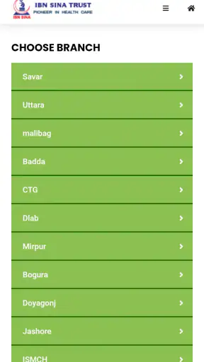 Ibn Sina Doctor Appointment screenshot