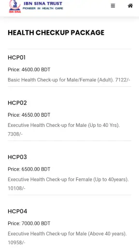 Ibn Sina Doctor Appointment screenshot