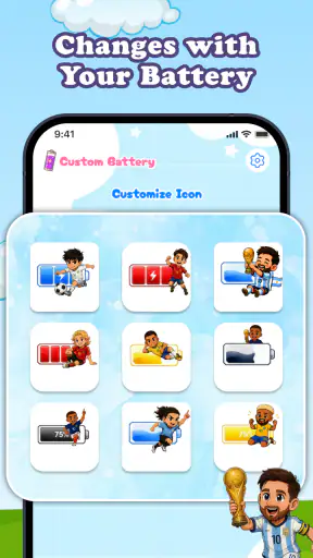 iimo Battery - Shimeji Friends screenshot