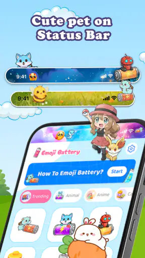 iimo Battery - Shimeji Friends screenshot