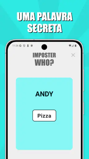 Imposter Who? - Jogo Palavras screenshot