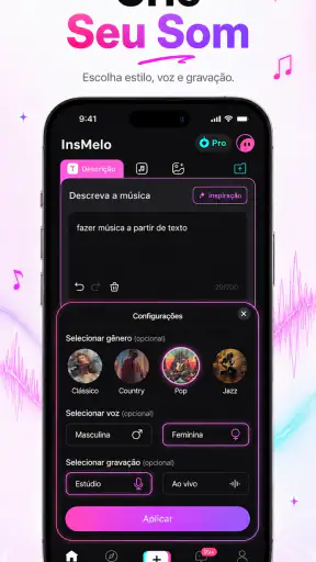 InsMelo - Criar Música com IA screenshot