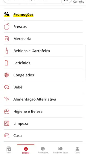 Intermarché Portugal screenshot