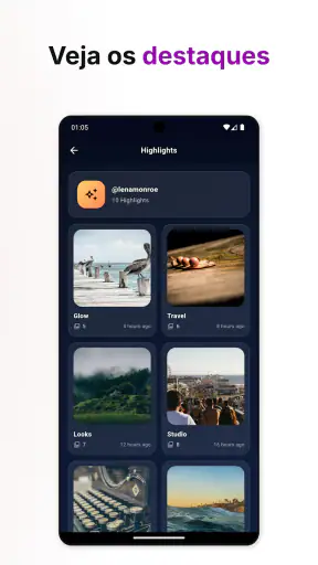 InView, Ver perfil screenshot