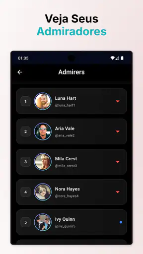 InView, Ver perfil screenshot