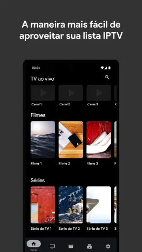 IPTV Pro Stream Player screenshot