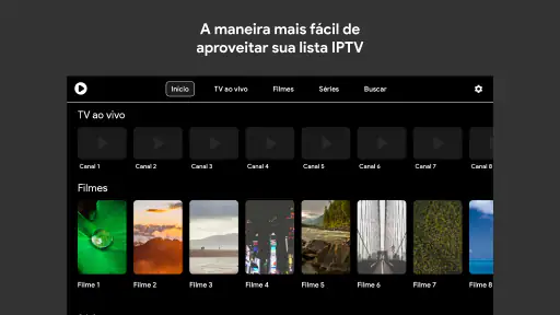 IPTV Pro Stream Player screenshot