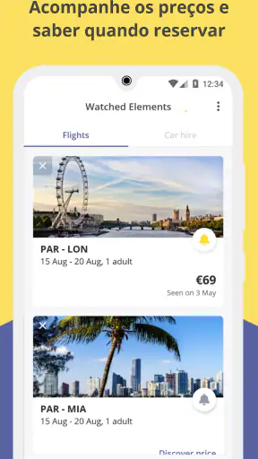 Jetcost: vôos, hotéis, carros screenshot