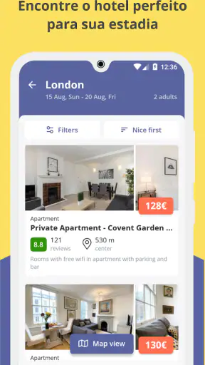 Jetcost: vôos, hotéis, carros screenshot