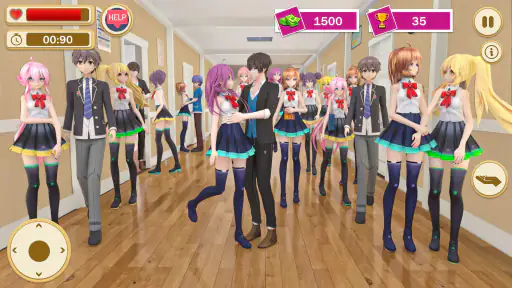Jogo de meninas da escola screenshot