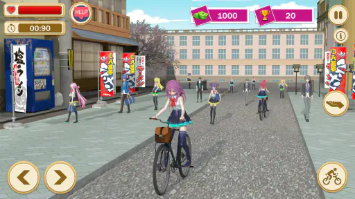 Jogo de meninas da escola screenshot