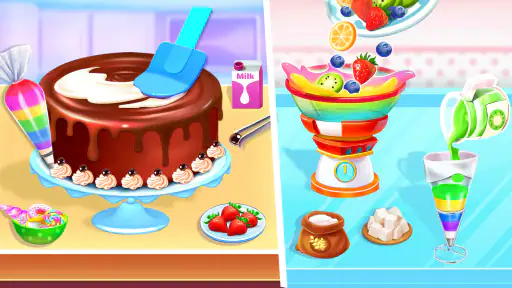 Jogos de fazer bolos e assar screenshot