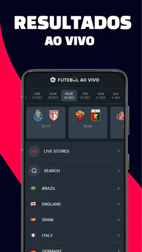 Jogos de Hoje screenshot