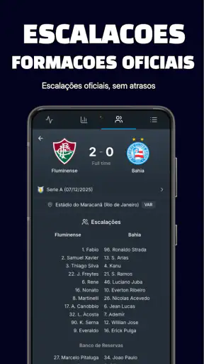 Jogos de Hoje screenshot