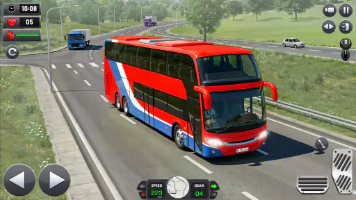 Jogos de ônibus Simulador 3D screenshot