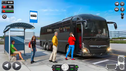 Jogos de ônibus Simulador 3D screenshot