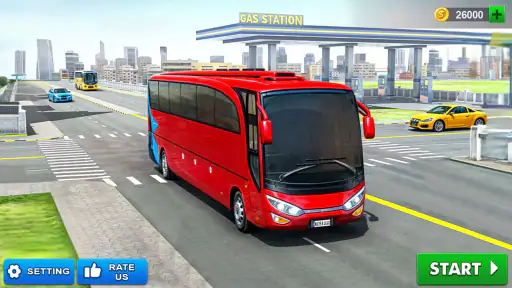 Jogos de ônibus Simulador 3D screenshot