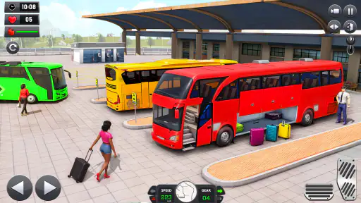 Jogos de ônibus Simulador 3D screenshot