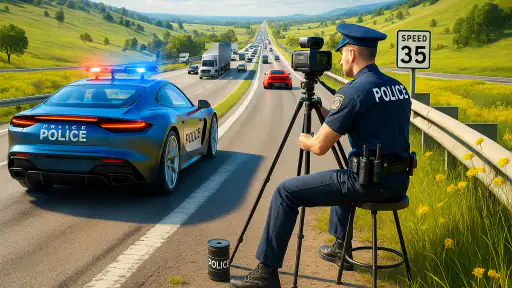 jogos de polícia carro offline screenshot
