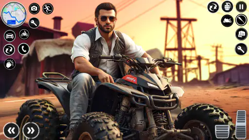 Jogos Moto de Gangster Indiano screenshot