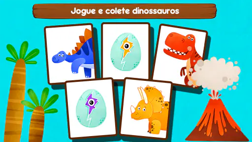 Jogos para crianças bebês Dino screenshot