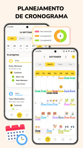 Journal: Agenda, Notas, PDFs screenshot
