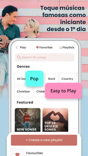 Kala Ukulele - Tuner e Tocar screenshot