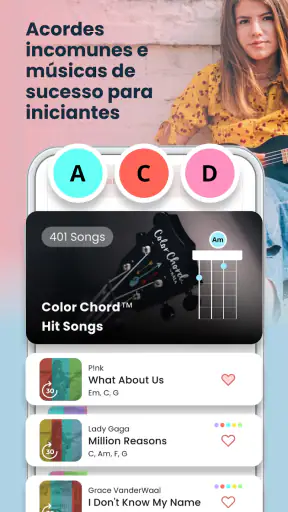 Kala Ukulele - Tuner e Tocar screenshot