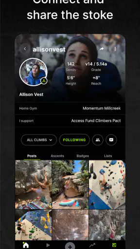 KAYA: THE CLIMBER’S APP screenshot
